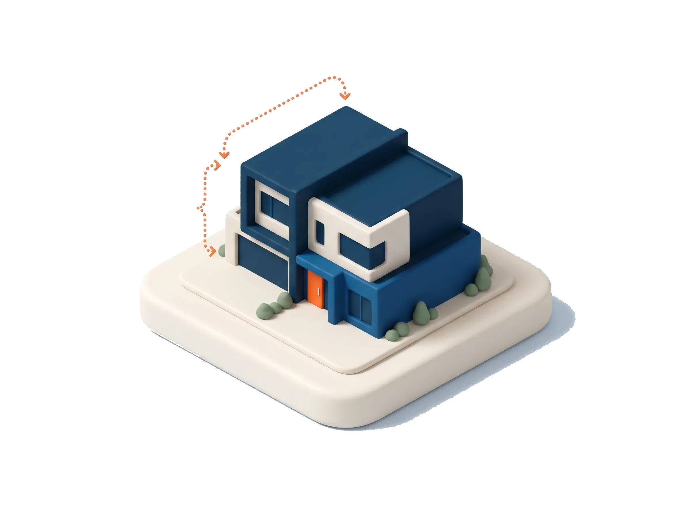 The margin gap between build cost and finished value on a small residential development