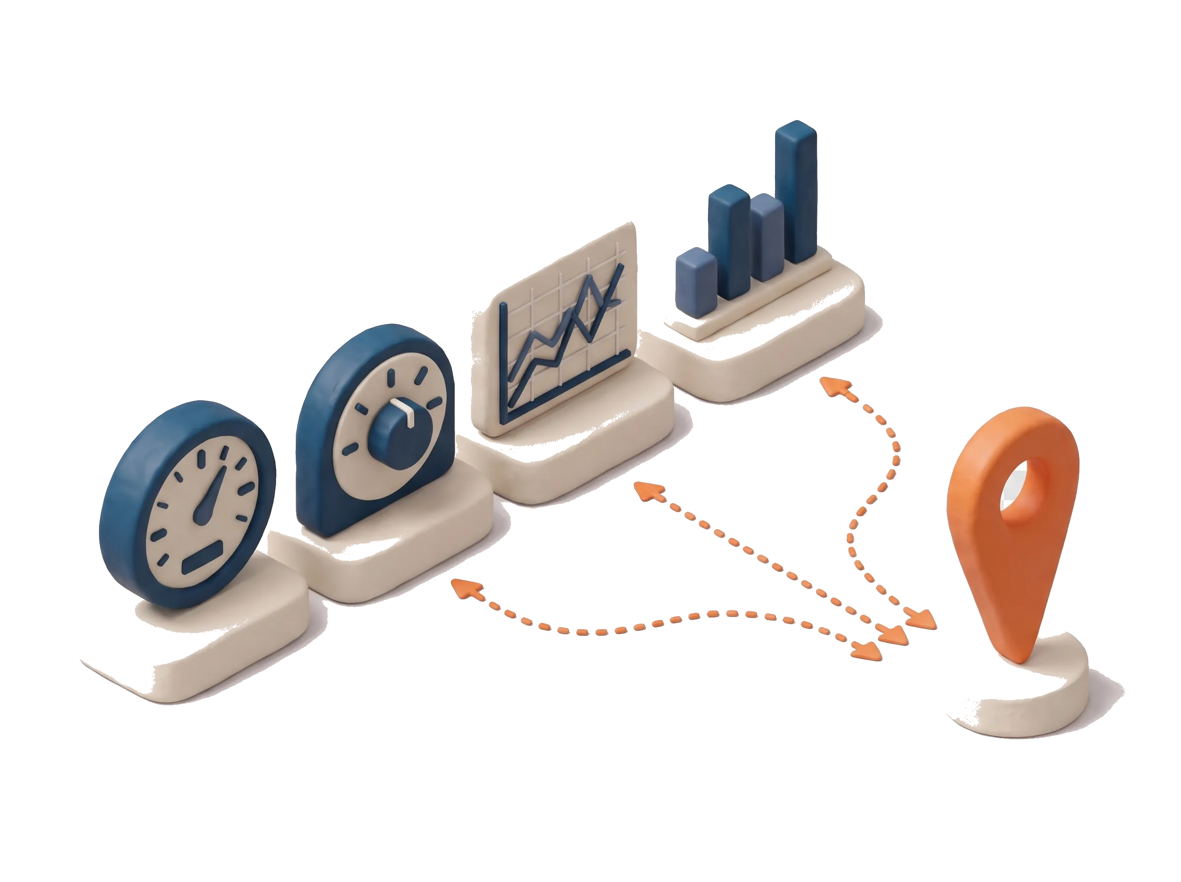 Market research instruments feeding demand and supply signals into a single suburb location pin